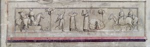 Allegoria della Giustizia, dettaglio del fregio, c.1305 (dettaglio) da Giotto di Bondone